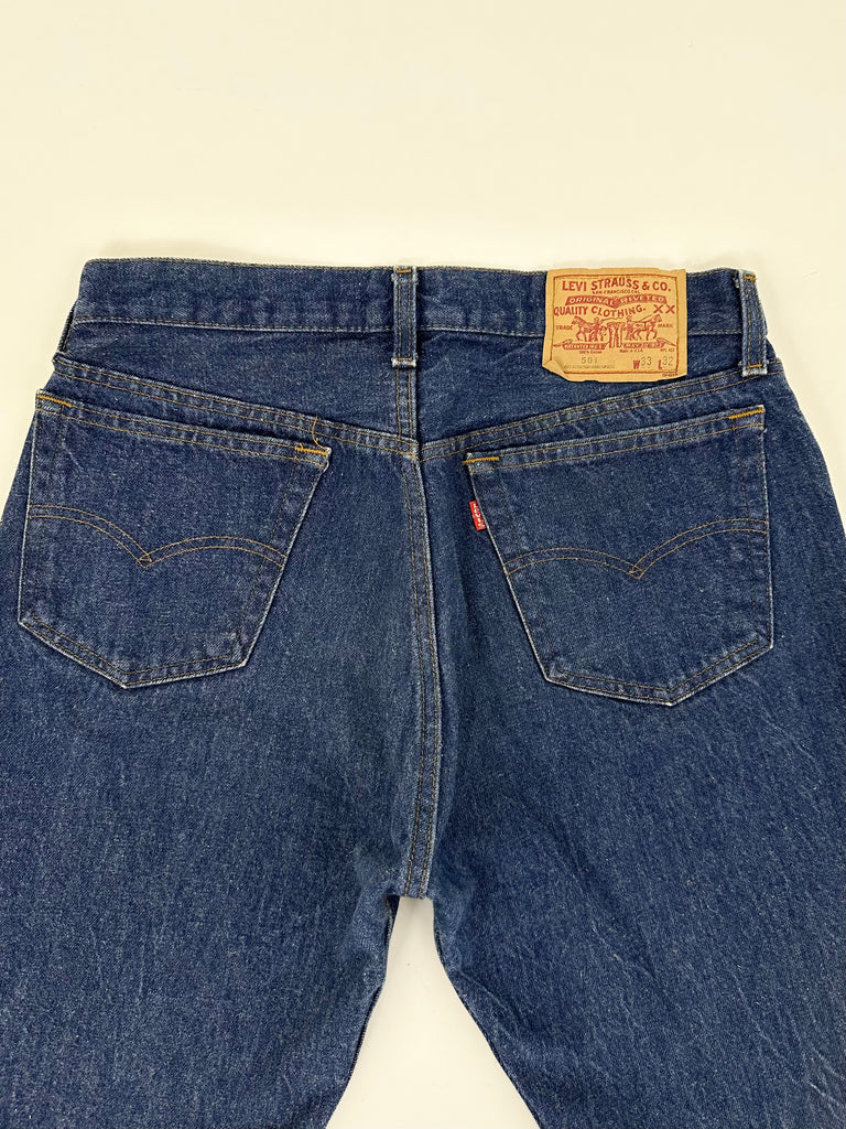 80s Levi's 501 Red Tab Jeans / Size 32