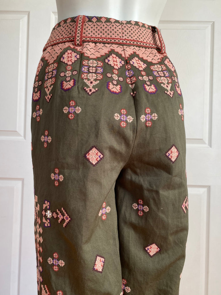 Ulla Johnson Embroidered Trousers