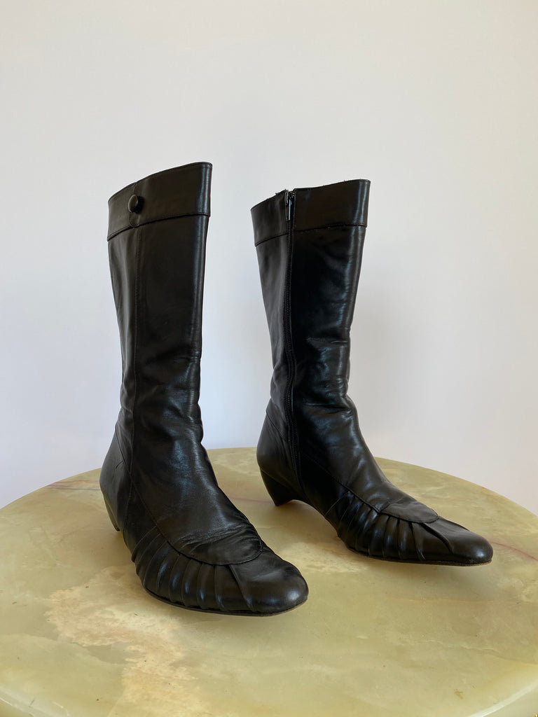 Giraudon Leather Boots
