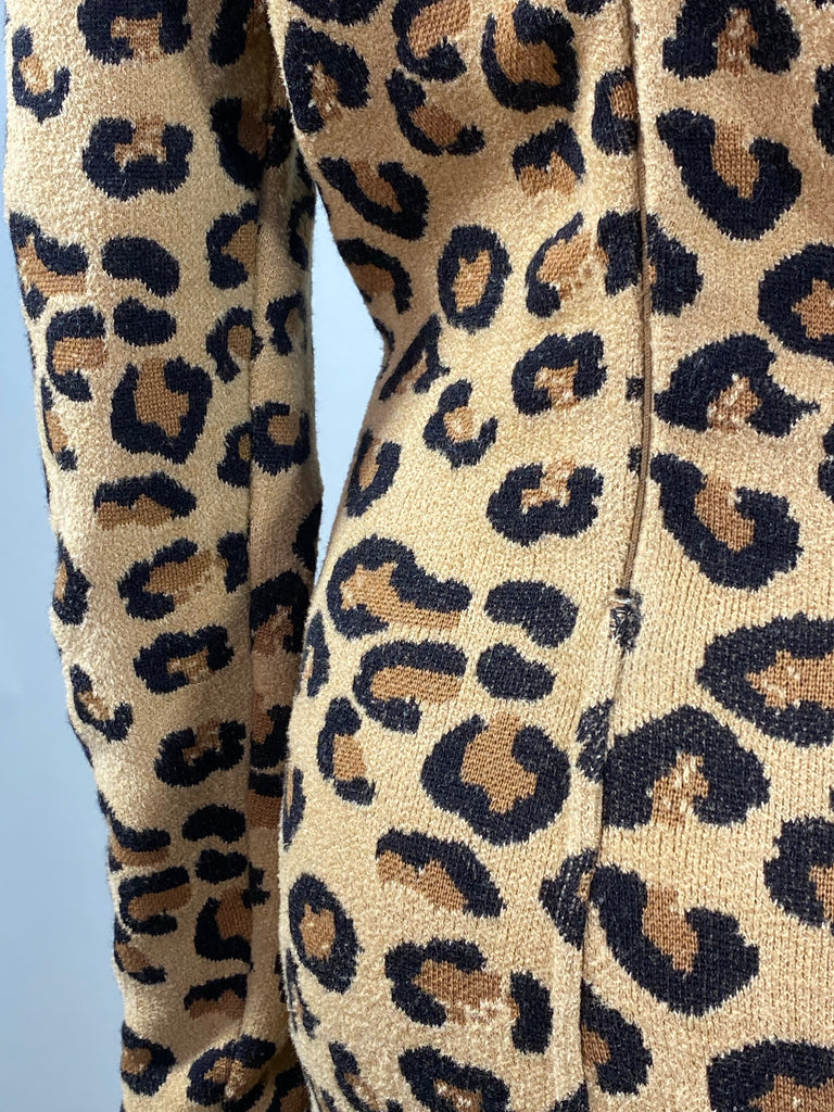 Azzedine Alaïa A/W 1991 Leopard Dress