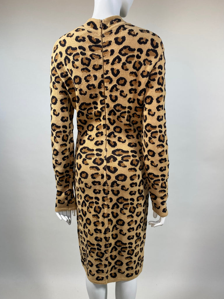 Azzedine Alaïa A/W 1991 Leopard Dress