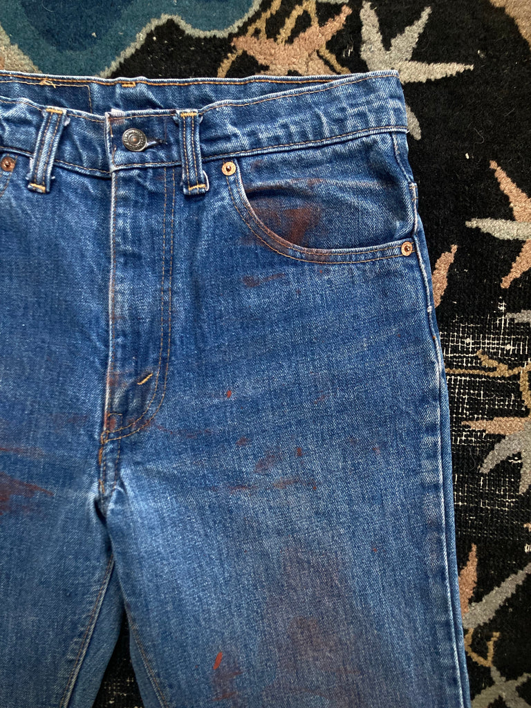 Levi’s Paint Spattered 517s (30” W)